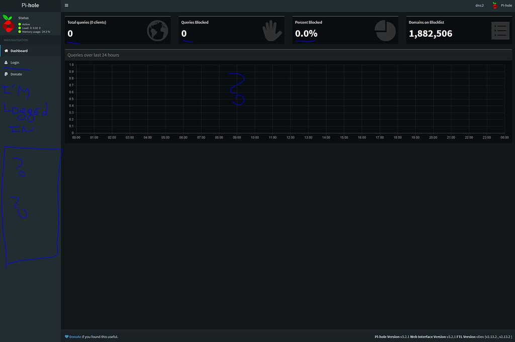 Pi-hole web interface working partially + Broken Login menu? - Help ...