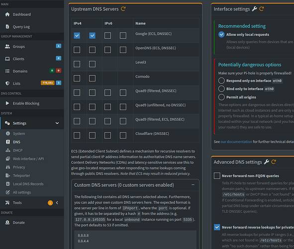 pihole_DNS_settings