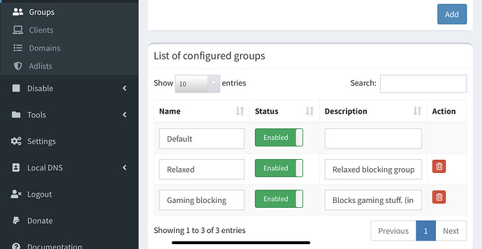 Customize block lists on a per-host basis? - Help - Pi-hole Userspace