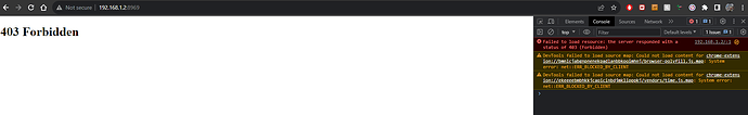 403 forbidden when accessing the admin page - Help - Pi-hole Userspace