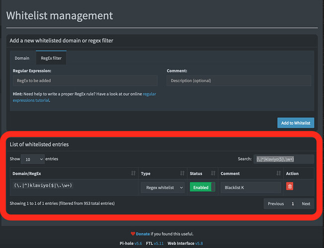 02 - Whitelist Management