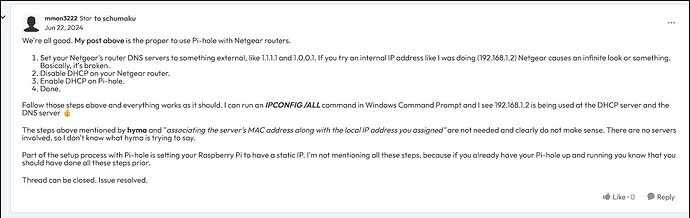 Netgear Router Issue 2
