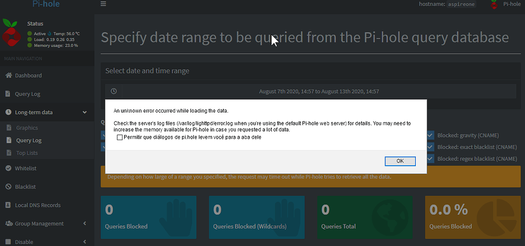Pi See Memory How do I increase PHP's memory? - Community Help - Pi-hole Userspace