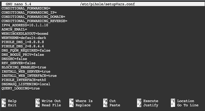 Pihole Conf