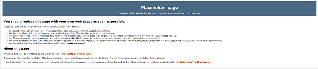 Pi hole web interface - Help - Pi-hole Userspace