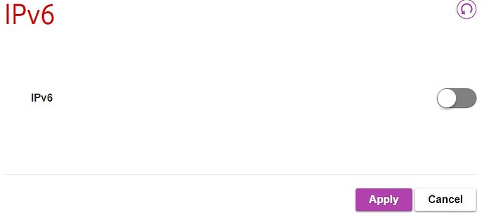 Router IPv6 off page