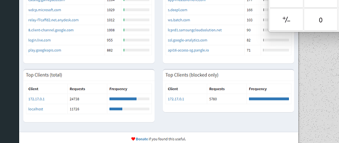 No clients names in the dashboard - Community Help - Pi-hole Userspace