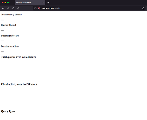 pihole webserver error