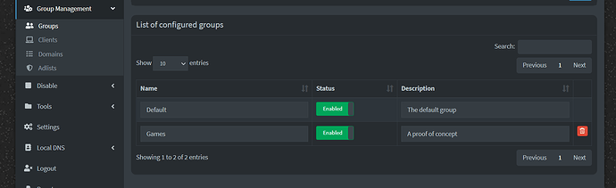 Assign a list of clients to Groups - Help - Pi-hole Userspace