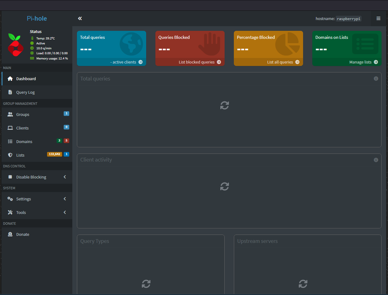 Web interface doesnt always load - Community Help - Pi-hole Userspace
