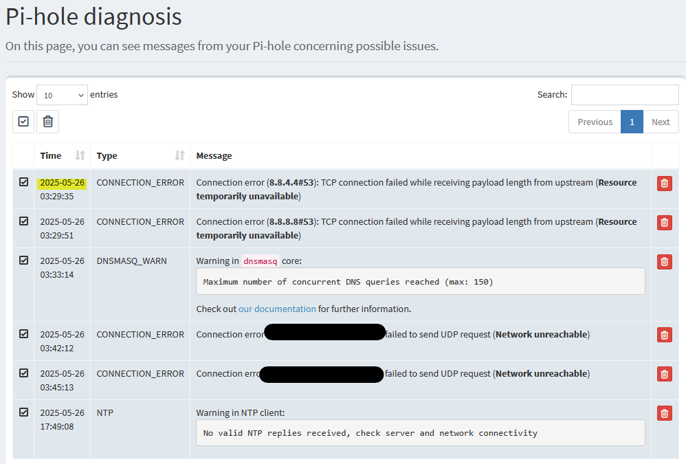 Pinhole Application Error Web front end super slow, hardware is fine - Help - Pi-hole Userspace