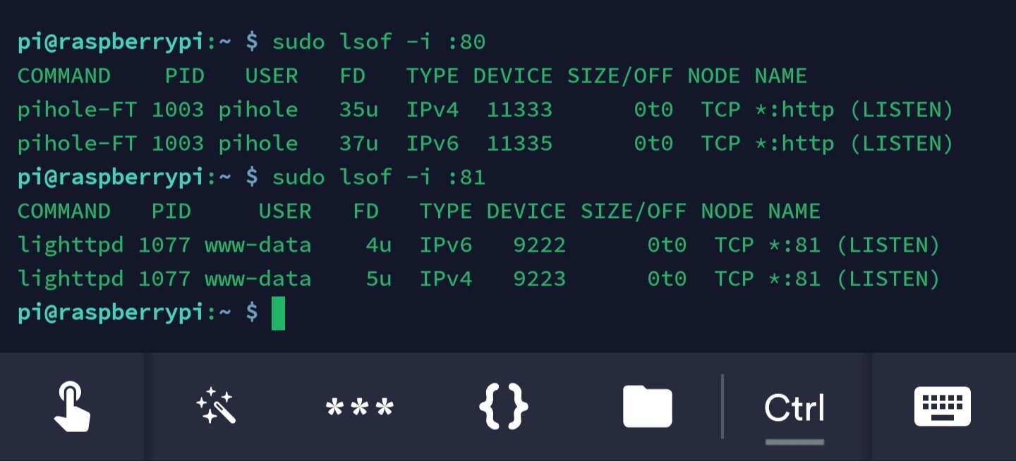 Pihole Webpage not accesible - Help - Pi-hole Userspace